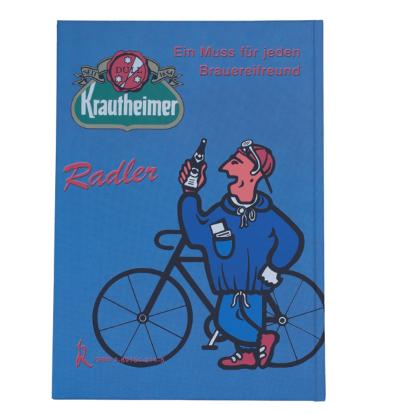 Rückansicht des Buches Brauereien an der Mainschleife mit Krautheimer Logo